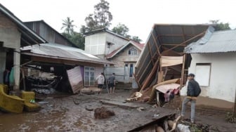 Ratusan Warga Ampek Angkek Terdampak Banjir Bandang Gunung Marapi, Belasan Rumah Rusak Berat