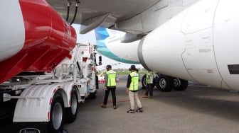 PT Pertamina Patra Niaga JBT Siagakan Pasokan Avtur untuk Hajj Flight di Bandara Adi Soemarmo