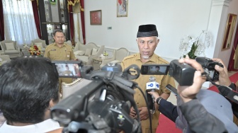 Gubernur Sumbar Ajak Masyarakat Shalat Gaib, Doakan Korban Banjir Bandang Bercampur Lahar Dingin Gunung Marapi