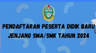 Link Pendaftaran PPDB Sumut 2024 SMA-SMK dan Kuotanya