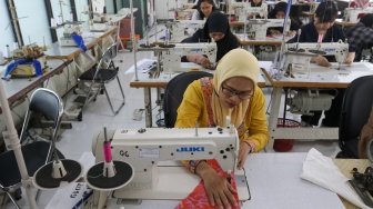 Mengintip Pelatihan Para Pencari Kerja di PPKD Jakarta Pusat