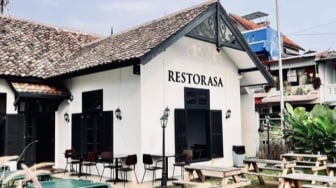 Restorasa, Restoran Bergaya Klasik yang Mencuri Perhatian di Stasiun Garut