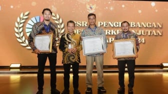 Tiga Penghargaan Sukses Diraih ANTAM pada CSR & PDB Award 2024