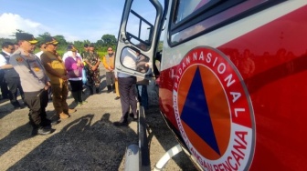 Helikopter Pemantau Lahar Gunung Marapi di Sumbar Mendarat Darurat, Ini Penyebabnya