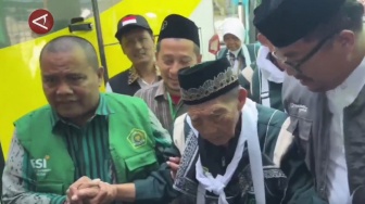 Mbah Miskan, Calon Haji Tertua Indonesia yang Gemar Berolahraga, Usianya 110 Tahun