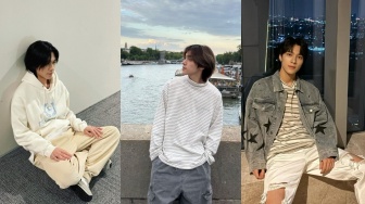 6 Ide Mix and Match Outfit Putih ala Hendery WayV, Stylish dan Super Trendy