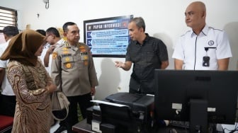 Tinjau Kota Makassar, BPJS Kesehatan Pastikan Pemohon SKCK Sudah Terdaftar JKN