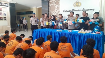 Pelaku Curanmor Paling Banyak Ditangkap Polresta Bandar Lampung Selama Operasi Sikat
