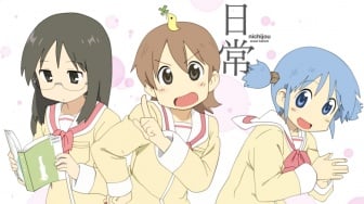 Ulasan Anime 'Nichijou': Kisah Keseharian Absurd Tiga Gadis SMA