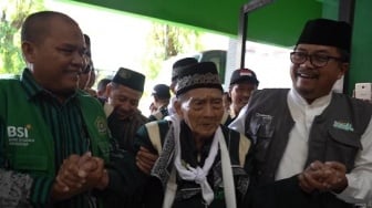 Kakek Hardjo Mislan, Sang Veteran Perang Akhirnya Berangkat Haji di Usia 109 Tahun