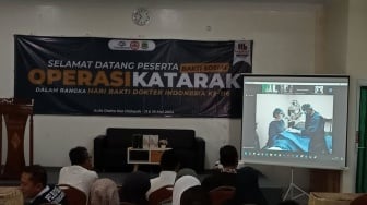 Bakti Sosial Operasi Katarak IDI Wilayah DIY Sasar 21 Pasien di Bantul