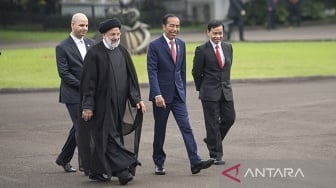 Duka Cita Jokowi untuk Presiden Iran Ebrahim Raisi