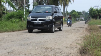 Banyak Laporan Jalan Rusak di Lampung Selatan, Nanang Ermanto: PU Masih Mendata