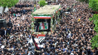 Pemimpin Tertinggi Iran Ayatollah Ali Khamenei Akan Pimpin Salat Jenazah Mendiang Presiden Raisi Di Teheran