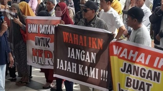 Hak Milik atau Hak Pakai? Warga Lingkar IKN Demo Tuntut Kejelasan Status Lahan