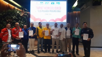 Rai Mantra-De Gadjah Resmi Diusung Koalisi Indonesia Maju untuk Pilgub Bali 2024