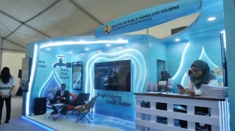 Promosikan Capaian Air Minum dan Sanitasi dengan Hadirnya Stan Ditjen Cipta Karya pada Pameran dan Expo WWF ke-10