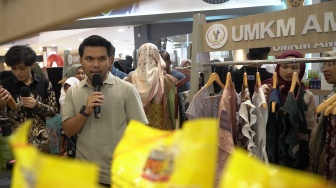 Pameran UMKM Amanah, Thoriq Halilintar Dorong Anak Muda Aceh Terus Berkarya dan Berinovasi
