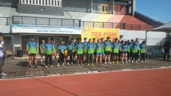 107 Atlet Kepri Tes Fisik untuk Persiapan PON XXI Aceh-Sumut 2024