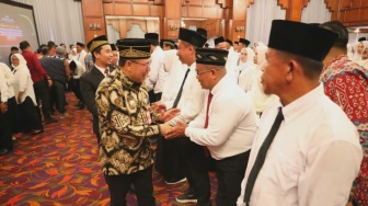 162 Anggota PPS PPU Dilantik, Siap Sukseskan Pilkada 2024