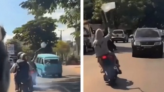 Niat Kawal Mobil Jenazah di Jalan Raya, Pengendara Arogan Ini jadi Bulan-bulanan Publik