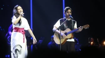 Ardhito Pramono dan Fanny Soegi Bikin Asyik Mldjazzproject All Stars di Java Jazz 2024