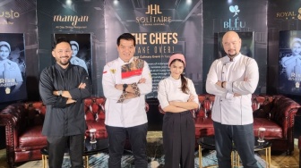 Chef Vindex Tengker Sajikan Ragam Kuliner Indonesia di Acara The Chefs Take Over di JHL Solitaire