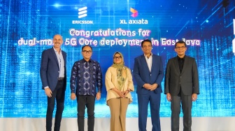 Gandeng Ericsson, XL Axiata Jadi Operator Pertama RI yang Pakai Dual-Mode 5G Core