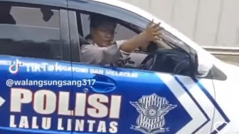 Viral Pengguna Pajero Sport Dikejar Mobil Polisi, Diduga Gunakan Pelat Nomor Palsu