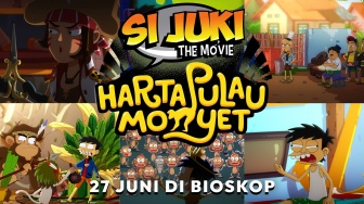 Sukses yang Pertama, Si Juki The Movie Dilanjutkan dengan Judul Harta Pulau Monyet