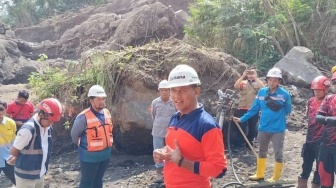 BNBP Segera Ledakan Batuan Besar di Aliran Sungai Kawasan Gunung Marapi, Target 5 Batu di Wilayah Agam