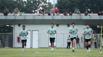 Timnas Indonesia Latihan di Lapangan Butut Jelang Lanjutan Kualifikasi Piala Dunia 2026, PSSI Kasih Penjelasan