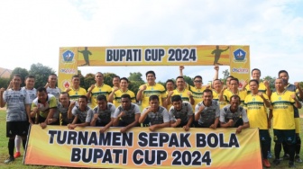 Turnamen Sepak Bola Bupati Cup 2024 Dimulai, Ini Lokasi dan Waktu Pertandingannya