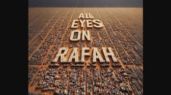 Trending di Media Sosial, Siapa Pencetus Slogan "All Eyes on Rafah"?