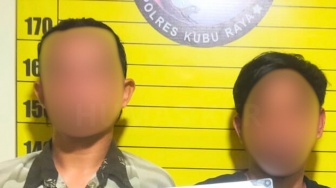 Polres Kubu Raya Tangkap Dua Pengedar Sabu di Kecamatan Kubu