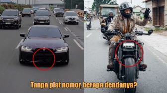 Tak Cuma Ariel dan The Duda's, Fuji Juga Pernah Pamer Mobil Mahal Tanpa Plat Nomor: Dendanya bak Harga Kerupuk?