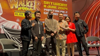 Alan Walker Kunjungi Siswa di Medan, Raffi Ahmad: Kalau Ikut Pilkada Menang Nih