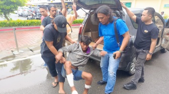 Begal yang Bikin Tangan Pemotor Nyaris Putus di Medan Ditembak, Ini Penampakannya