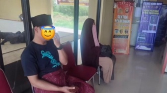 Ustaz dan Guru Agama yang Selingkuh di Kubu Raya Digiring ke Kantor Polisi