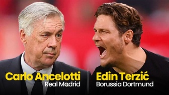 Carlo Ancelotti vs Edin Terzic, Pelatih Kaya Pengalaman Versus Juru Taktik Bau Kencur