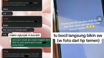 Viral, Guru Dilabrak Bocah SD Gegara Balas Pesan ke Guru Olahraga: Udah Hilang Adab