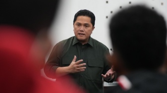 Erick Thohir Komentari Penampilan Timnas di Laga Indonesia vs Tanzania