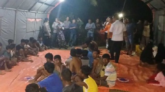 5 Pengungsi Rohingya Kabur karena Lapar, Kembali Ditemukan dan Dibawa ke Penampungan