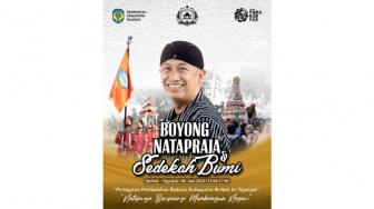 Peringati Momen Bersejarah, Nganjuk Gelar Boyong Natapraja dan Sedekah Bumi