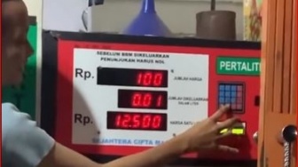 Anti-Boros, Begini Jadinya Kalau Isi Bensin Cuma Rp100