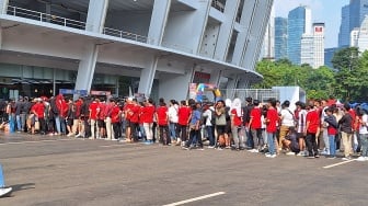 Situasi Jelang Duel Timnas Indonesia vs Irak di SUGBK: Kaum Hawa Antusias