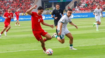 Alhamdulillah! Penalti Kedua Irak Gagal, Timnas Indonesia Masih Tertinggal 1-0