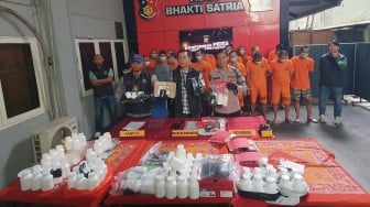 Polisi Yogyakarta Sita Puluhan Ribu Pil Koplo dan Sabu, 24 Tersangka Diringkus!