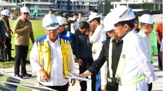 5 Potret Terkini Megahnya Istana Negara di IKN, Jokowi Kejar Deadline Demi Upacara 17 Agustus 2024?