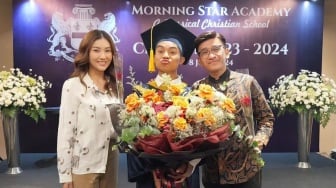 Hadiri Wisuda Betrand Peto, Harga Outfit Ruben Onsu Tak Ada Apa-Apanya Dibanding Tas Sarwendah